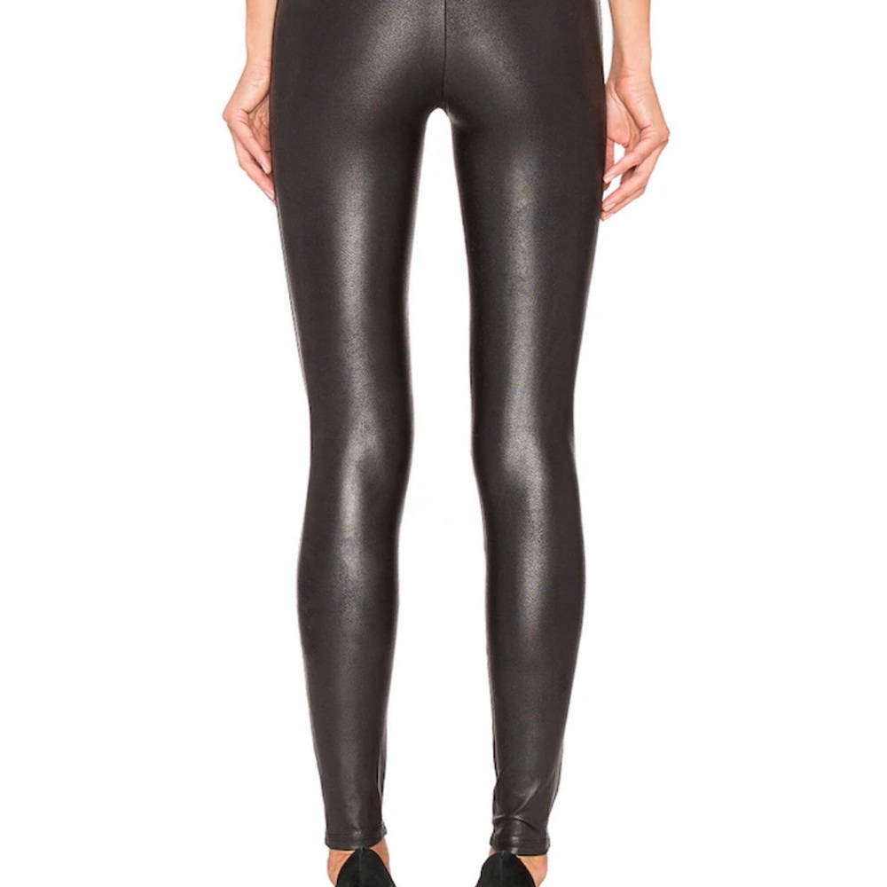 SPANX Faux Leather Black Leggings - Picture 7 of 7